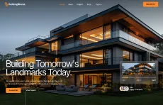 Modern two-story house with large glass windows lit in the evening, showcasing contemporary architecture.